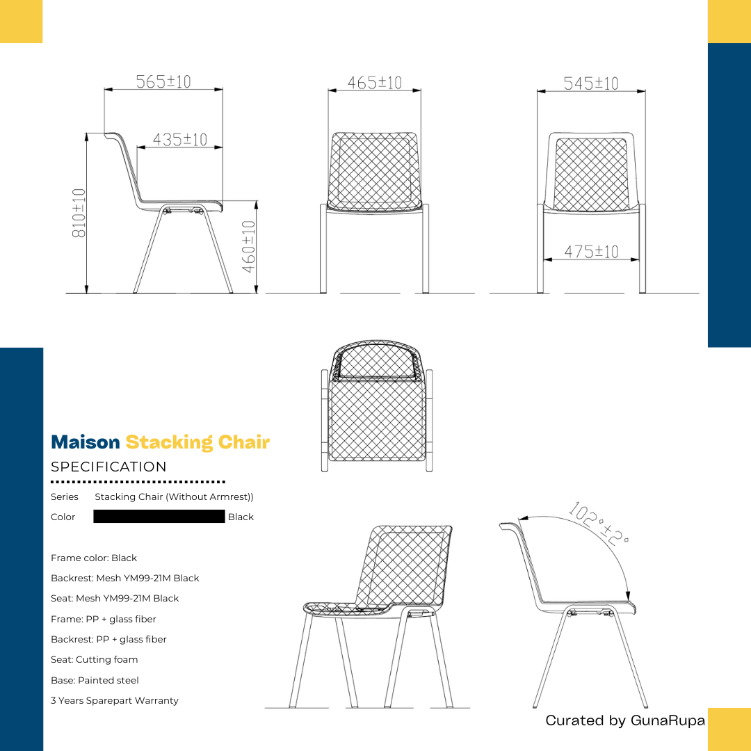 MAISON STACKING CHAIR